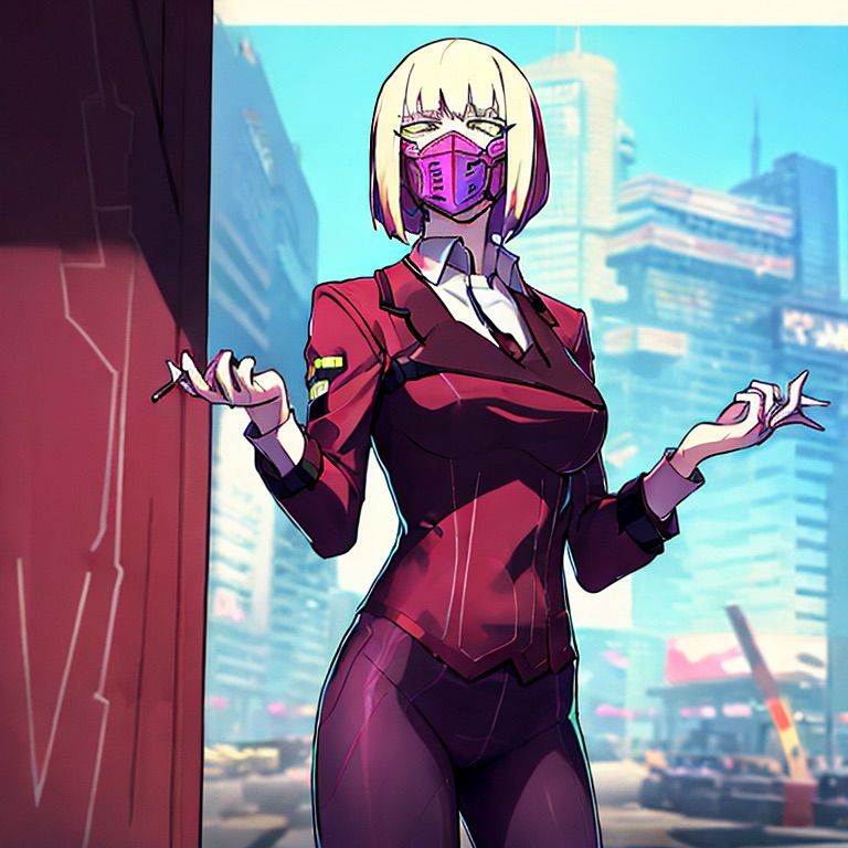 Cyberpunk Edgerunners (Studio Trigger) Style LoRA - offset, Stable Diffusion LoRA